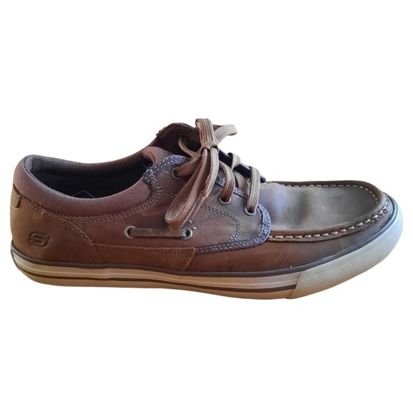 Skechers USA Mens Planfix Creons Oxfords Size 10 - Picture 2 of 8